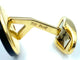 Boutons de manchette PIAGET. Boutons de manchette or jaune, diamants 58 Facettes