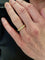 Bague 54 BAGUE JARRETIÈRE DIAMANTS 58 Facettes 075851
