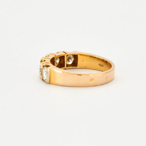 Bague 53 Bague Jarretière 5 Diamants 58 Facettes 230308