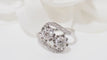 Bague 48 Bague Toi & Moi en Platine & Diamants 58 Facettes 31762