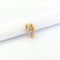 Pendentif Pendentif or jaune saphir rose et diamants 58 Facettes 27237