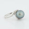 Bague 52 Bague Or blanc Perle Diamants 58 Facettes REF 5032/34