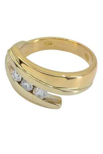 Bague 50 BAGUE DIAMANTS TRILOGIE 58 Facettes 039191