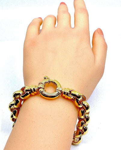 Bracelet Bracelet mailles rondes URBINO 58 Facettes AB239