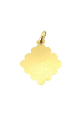 Pendentif MÉDAILLE VIERGE ANCIENNE 58 Facettes 042101