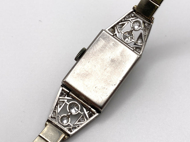 Montre Montre Art Déco diamants 2.44 cts 58 Facettes 07/07 - 16