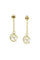 Boucles d'oreilles BOUCLES D'OREILLES PENDANTES PERLES 58 Facettes 038851
