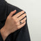 Bague 52 Bague Saphir ovale Diamants 58 Facettes 323506