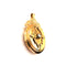 Pendentif PENDENTIF MÉDAILLON OR JAUNE 58 Facettes 3365
