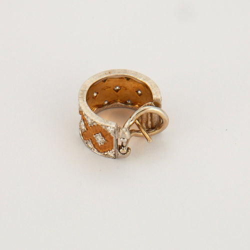 Boucles d'oreilles BUCCELLATI - Boucles d’oreilles Diamants 58 Facettes