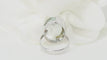 Bague 50 Bague Or blanc et Aigue-marine 58 Facettes 31805