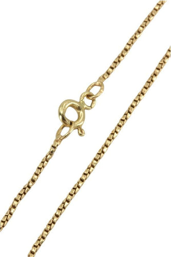 Collier CHAINE MAILLE VÉNITIENNE TORSADÉE 58 Facettes 042421