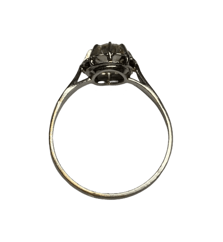 Bague Bague Platine Diamant 58 Facettes