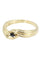 Bague 53 BAGUE MODERNE SAPHIR 58 Facettes 060081