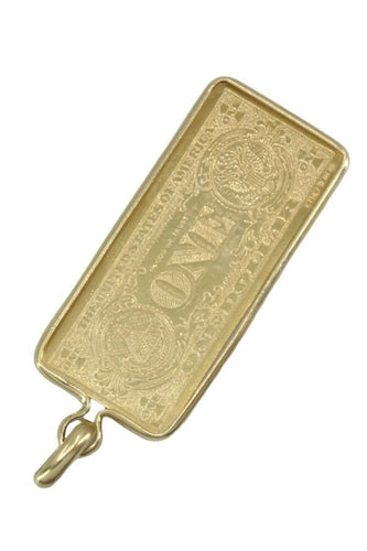 Pendentif PENDENTIF BILLET ONE DOLLAR 58 Facettes 53651