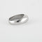 Bague 51 Bague jonc anglais or blanc diamant 58 Facettes