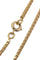 Collier CHAINE MAILLE CARRÉE FANTAISIE 58 Facettes 040621