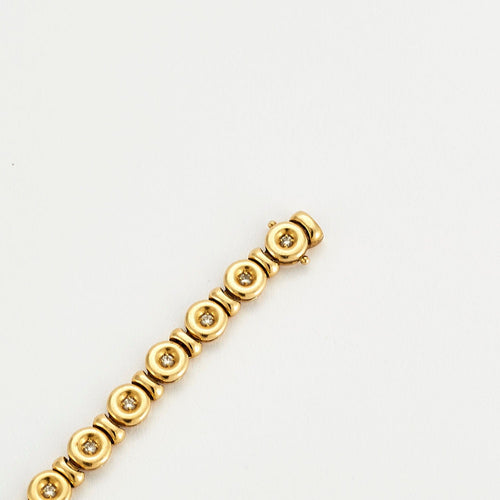 Bracelet Bracelet Rivière de Diamants Or Jaune 58 Facettes