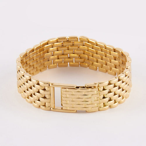 Bracelet Bracelet en or prestige massif large 58 Facettes