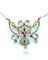 Collier Pendentif Négligé Belle Epoque or, platine, rubis et diamants 58 Facettes