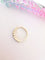 Bague Bague Demi Alliance Diamants Or Jaune 58 Facettes AB 1084