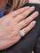 Bague 54 Bague jonc pavée diamants 58 Facettes Bag.DV-23.VIG.