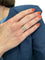 Bague BAGUE MARQUISE ÉMERAUDE ET DIAMANTS 58 Facettes 046811