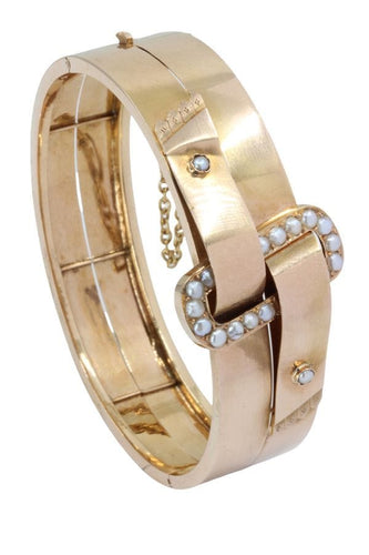 Bracelet BRACELET ANCIEN RIGIDE NAPOLÉON III 58 Facettes 048021