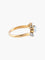 Bague Bague Toi & Moi Or Platine Diamant Perle Fine 58 Facettes
