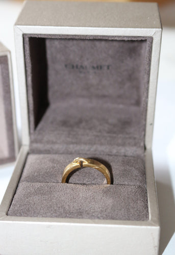 Bague CHAUMET alliance « Liens Evidence » 58 Facettes 380