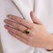 Bague 64 Bague Chevalière Jade 58 Facettes