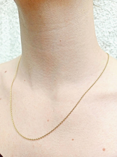 Collier Chaine en or maille forçat 58 Facettes 2923/1