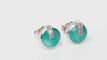 Boucles d'oreilles CLOZEAU - Boucles d'oreilles Or Résine bleu 58 Facettes clozeau