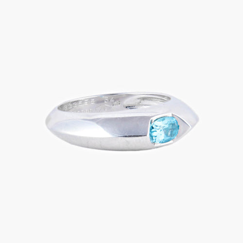Bague 53.5 Bague Piaget Aigue-marine 58 Facettes