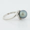 Bague 52 Bague Or blanc Perle Diamants 58 Facettes REF 5032/34