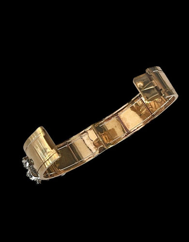 Bracelet Bracelet Jonc Diamants Napoléon III 58 Facettes 1161380