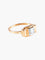 Bague 56 Bague Tank Or et Platine 58 Facettes