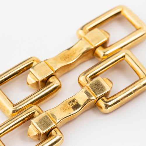 Boutons de manchette Cartier - Boutons de manchette en or jaune 18 carats 58 Facettes