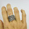 Bague Bague Or Blanc Diamants Noirs et Blancs 58 Facettes 20400000776
