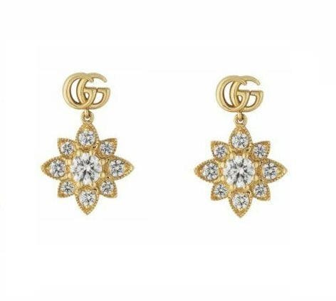 Boucles d'oreilles GUCCI - BOUCLES D'OREILLES FLORA 58 Facettes YBD702390001