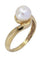 Bague 56 BAGUE TOURBILLON PERLES ET DIAMANTS 58 Facettes 056721