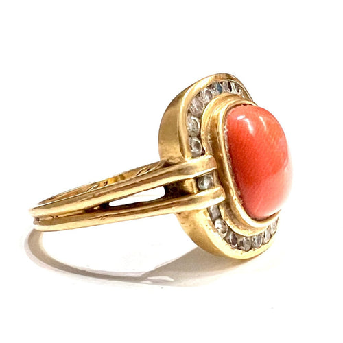 Bague 59.5 BAGUE MODERNE 20E SIÈCLE 58 Facettes