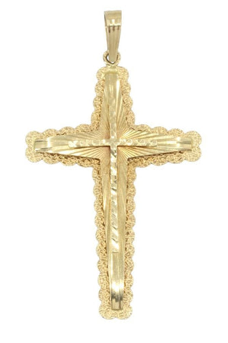 Pendentif CROIX MODERNE 58 Facettes 054701