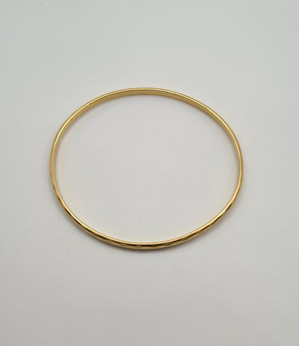 Bracelet Jonc or jaune 18 carats 58 Facettes