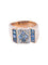 Bague Bague Tank Or Jaune 58 Facettes
