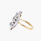 Bague 51 Bague style Art Déco Diamants 58 Facettes