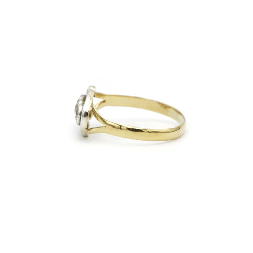 Bague Bague Or Argent Diamants 58 Facettes 230286R