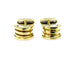 Boutons de manchette BVLGARI. Collection BZero1, boutons de manchette or jaune 58 Facettes