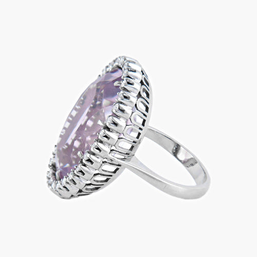 Bague Bague Améthyste 58 Facettes