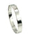 Bracelet DINH VAN. Bracelet Cube Serrure or blanc diamants 58 Facettes